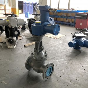 礦用電動閥門MKZ941H-40 DN150防爆（礦山、冶